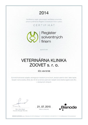 Certifikát